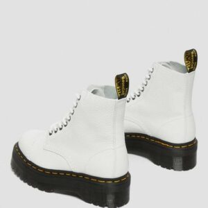 DR. MARTENS~SINCALIR MILLED PLATFORM boots