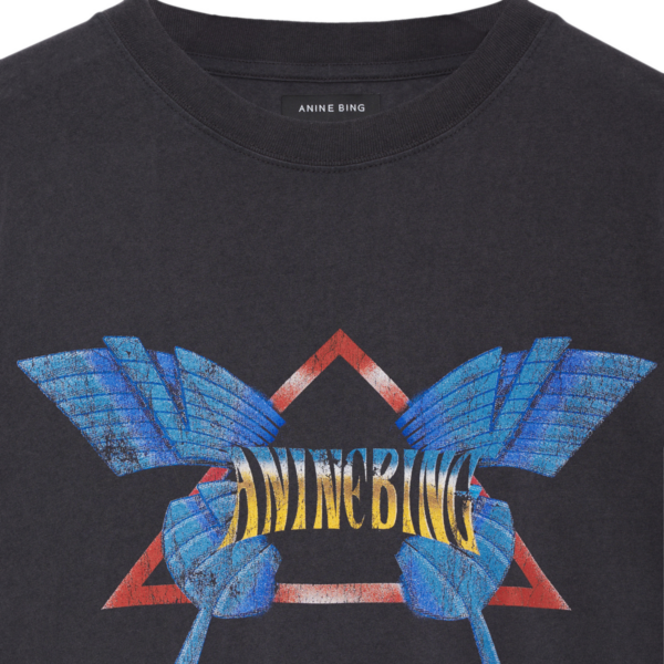 ANINE BING--LILI TEE BUTTERFLIY-T-shirt
