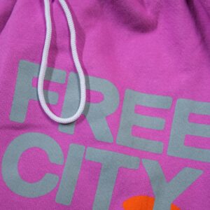 FREE CITY large sweatpant - pinklips