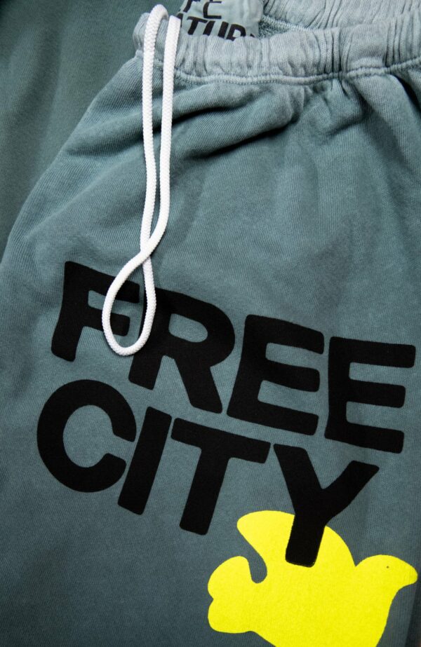 FREE CITY LETSGO OG SUPERVINTAGE sweatpant - surplus/yellow