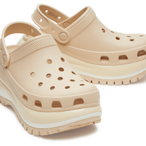 Crocs-Classic Mega Crush Clog-Shitake מגה Crush Clog 207988 קרוקס לנשים CROCS Women's Shoes