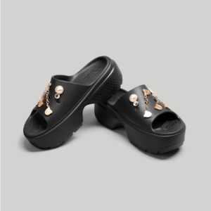 Crocs-Stomp Slide Black Stomp Slide 209346 CROCS Women's Shoes