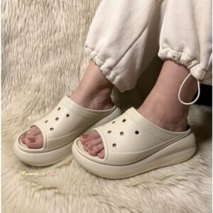 Crocs-CRUSH META Slide Bone 209045 קרוקס לנשים CROCS Women's Shoes