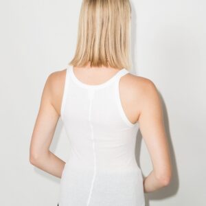 RE/DONE-RIBBED TANK OPTIC WHITE