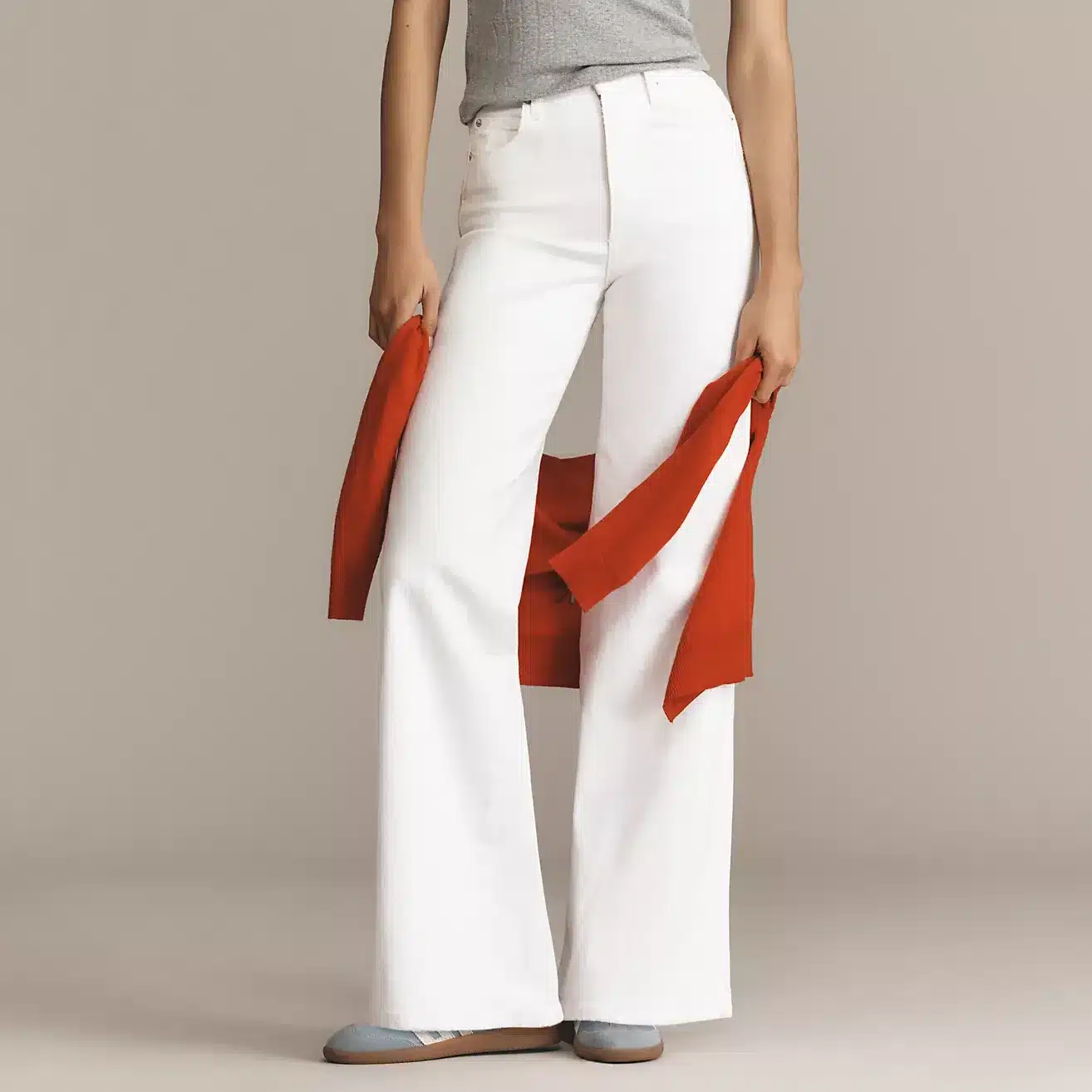 AMO- FRIDA ALABASTER DENIM