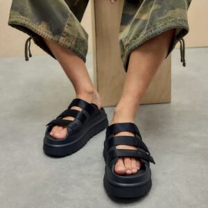 UGG – WOMEN'S GOLDENGLOW SLIDE BLACK 1167430BLK