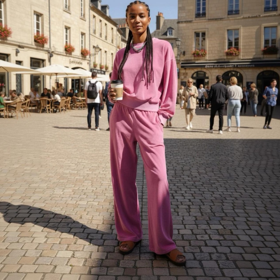 XIRENA MAVIS SWEATPANT CALYPSO PINK