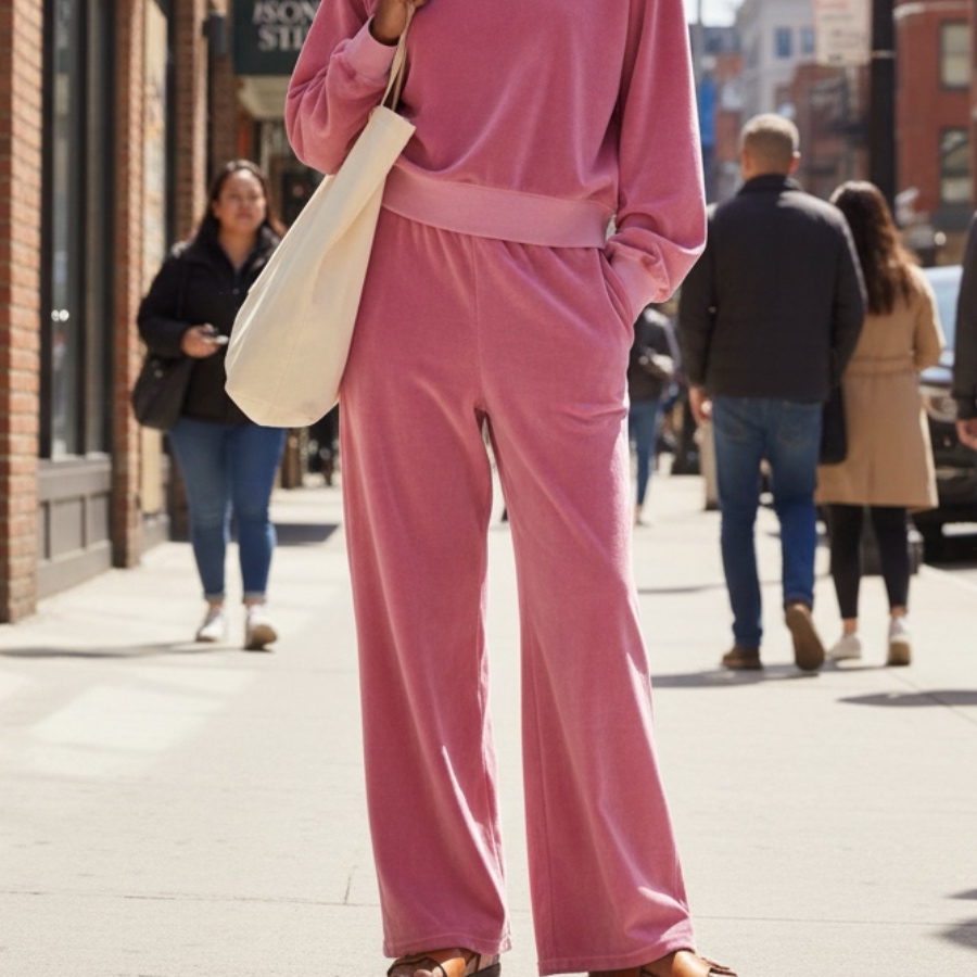 XIRENA MAVIS SWEATPANT CALYPSO PINK