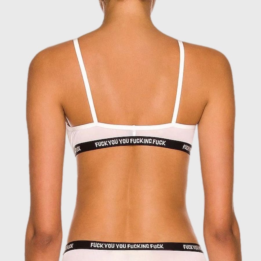R13-CLASSIC BRALETTE WHITE