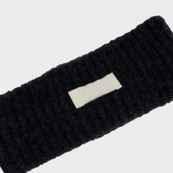 AUTRY-WOMAN HEADBAND IN GRAY WOOL
