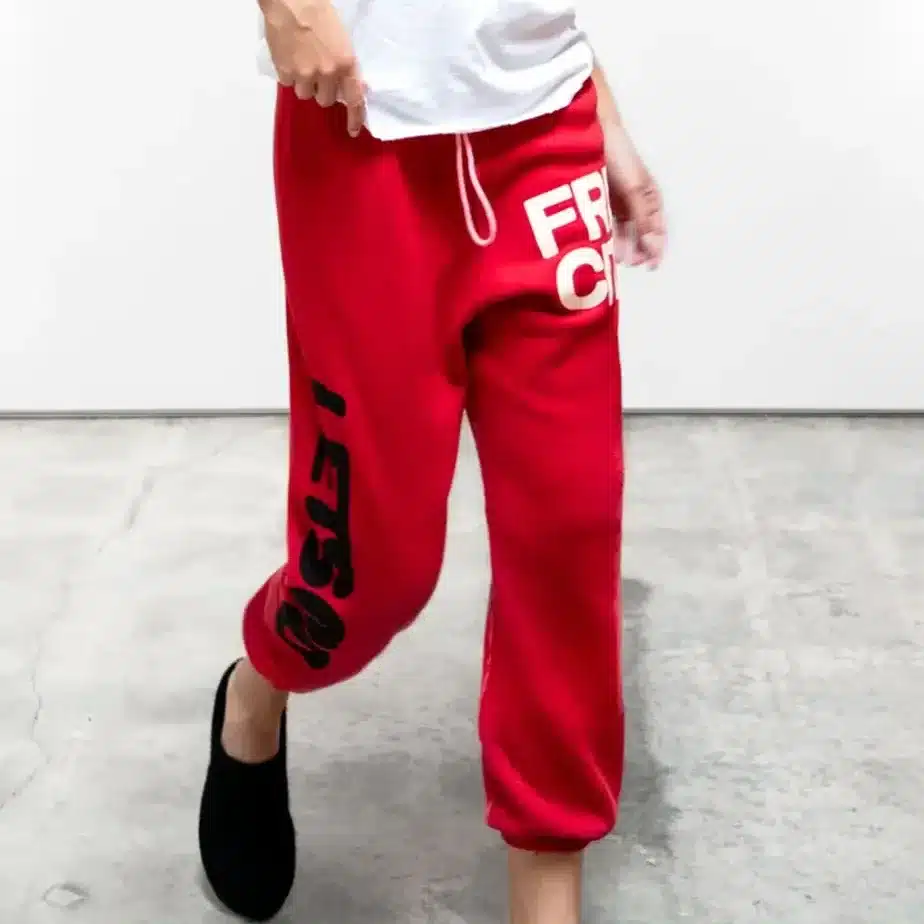 FREE CITY-CIRCA'99 OG LETSGO OLDSCHOOL POLYBLEND/FLUFF sweat-artred