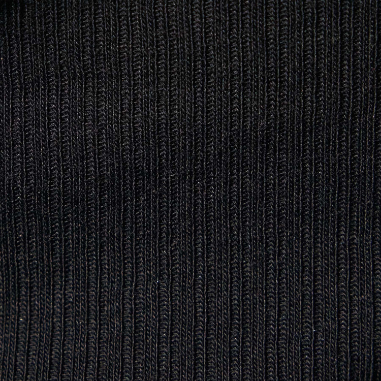 JAMES PERSE-RIBBED CAMI TANK BLACK