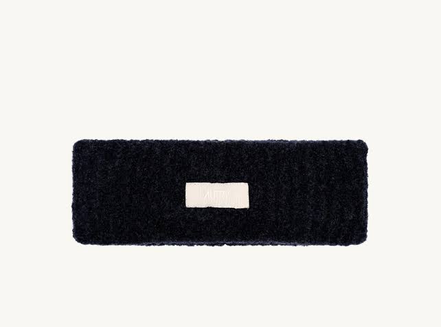 AUTRY-WOMAN HEADBAND IN GRAY WOOL