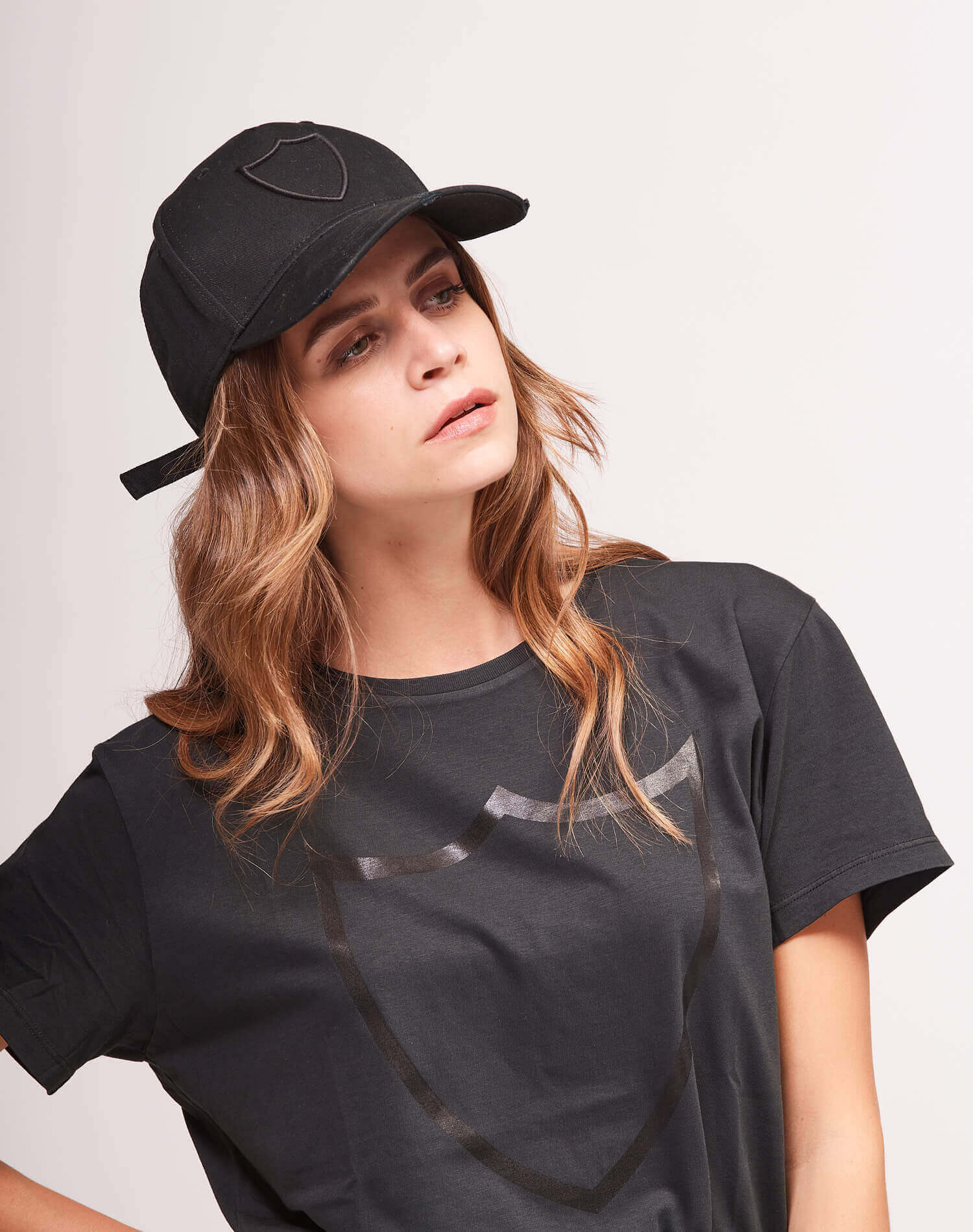 HTC-LOGO BASEBALL CAP BLACK/BLACK