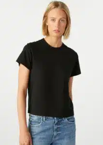 AMO- BABE TEE BLACK