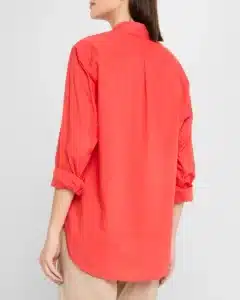 XIRENA-BEAU SHIRT CLAMBAKE RED