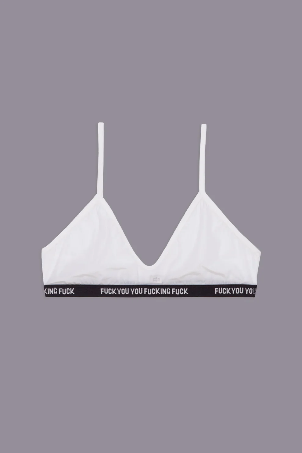 R13-CLASSIC BRALETTE WHITE