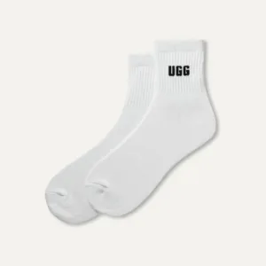 1171623-WBLC_ UGG-Quinlin Logo Quarter 2 Pack White Black