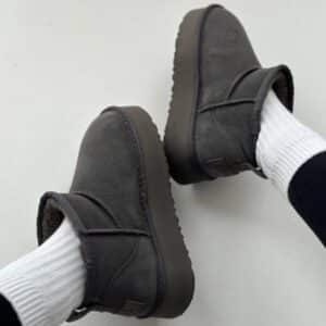UGG – Classic Ultra Mini Platform Charcoal