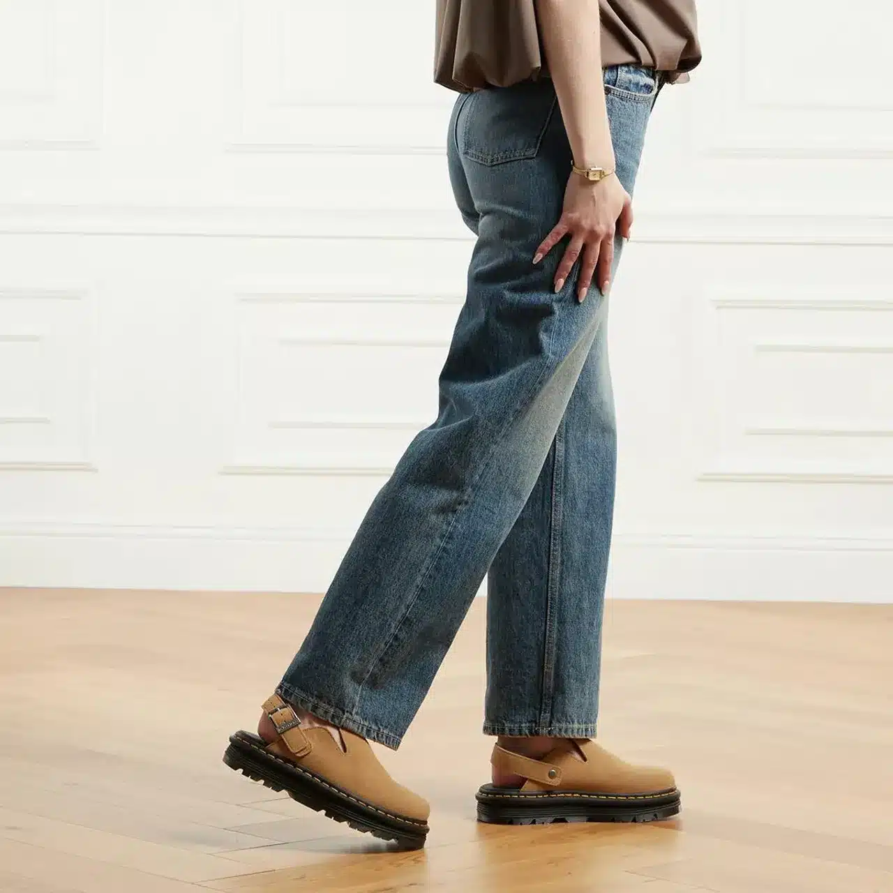 DR.MARTENS-Zag Mule TanTan