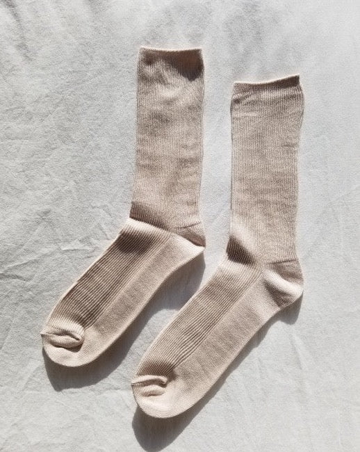LE BON SHOPPE-TROUSER SOCKS EGGNOG
