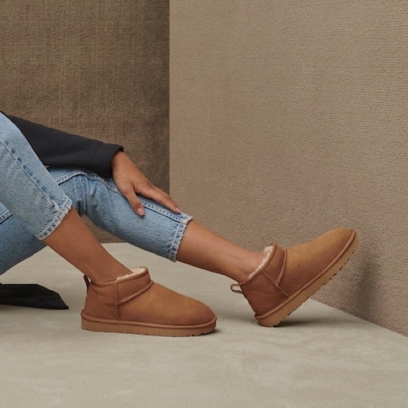 UGG-Classic Ultra Mini Chestnut