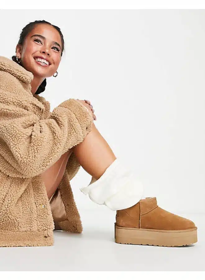 UGG Classic Ultra Mini Platform Chestnut