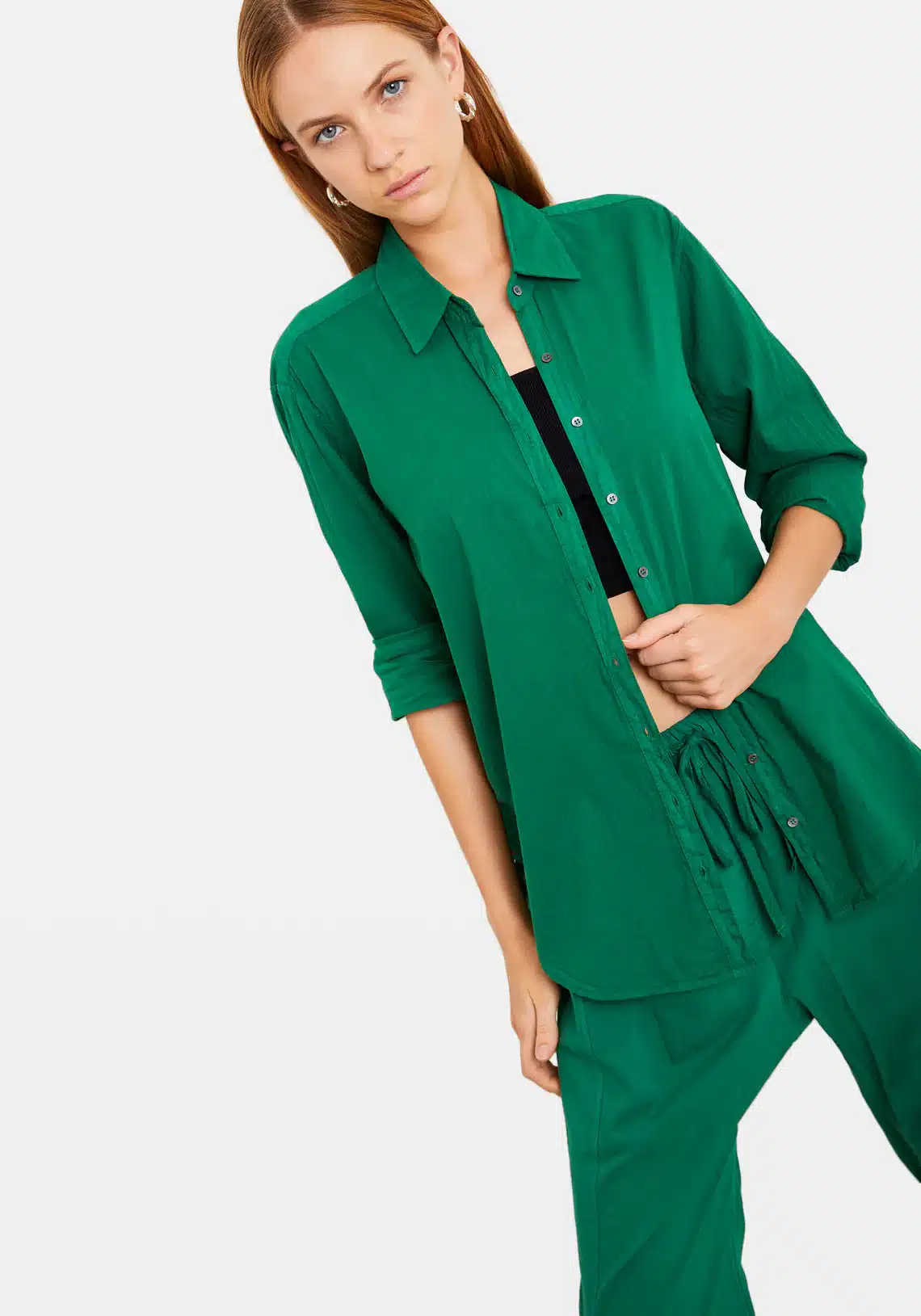 XIRENA-BEAU SHIRT SEA GREEN