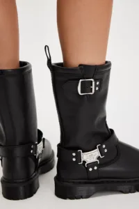 DR.MARTEN-Anistone Hi Pull On Boot Black 32199001