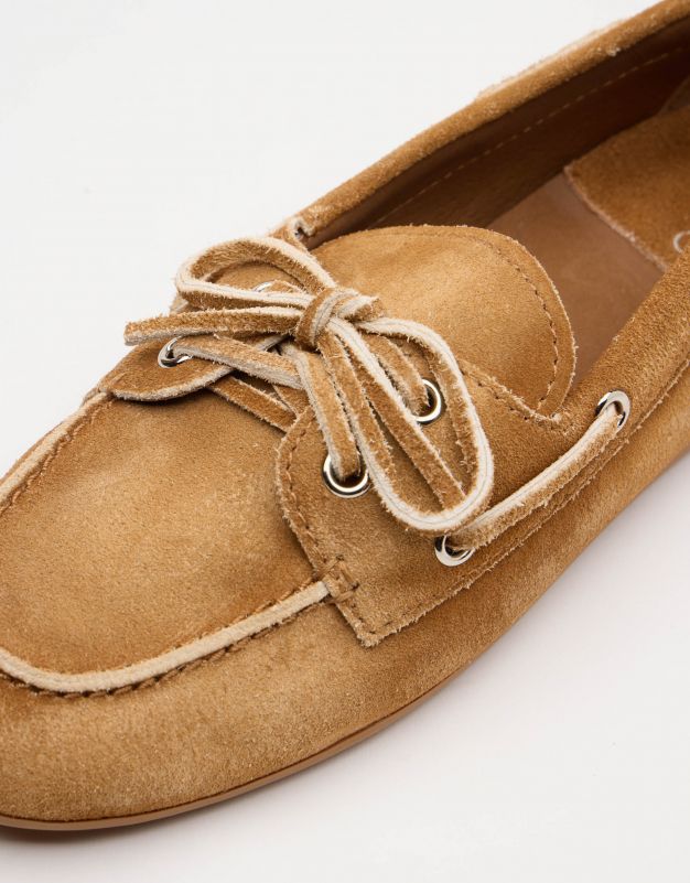 jeffery campbell-Yachting Day Boat Tan Suede