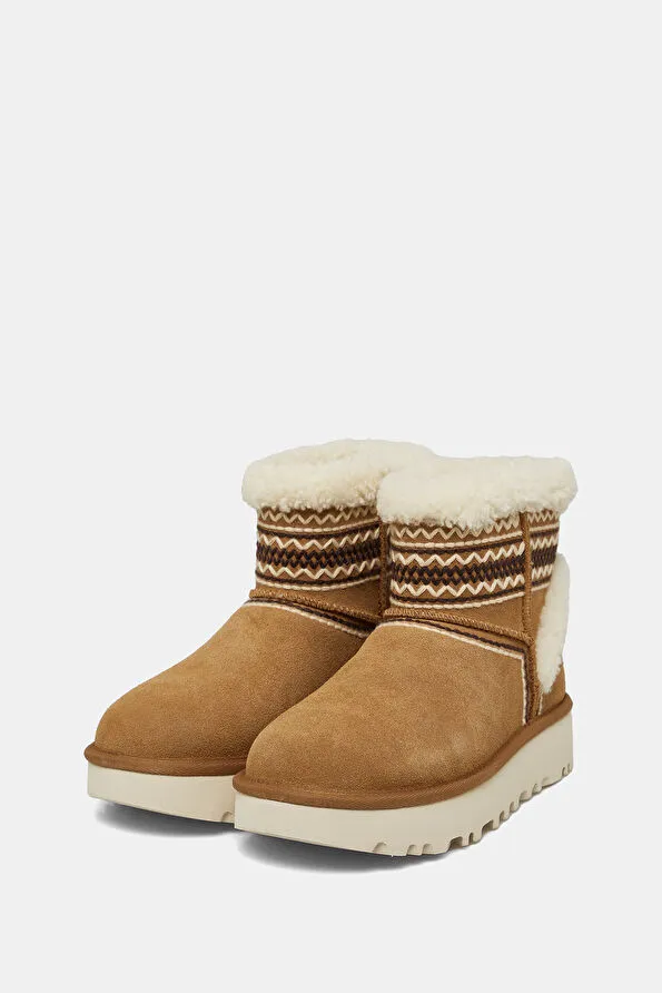 UGG-Womens Classic Mini Atherson Boots Chestnut