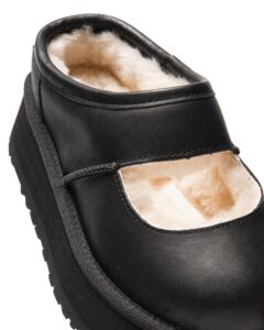 UGG-BEA LEATHER MARY JANE BLACK