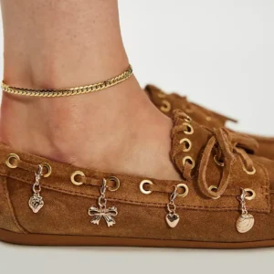 jeffery campbell-Treasure Chest Boat Shoes Camel Suede