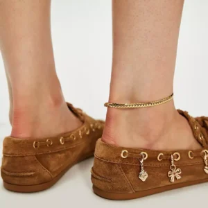 jeffery campbell-Treasure Chest Boat Shoes Camel Suede