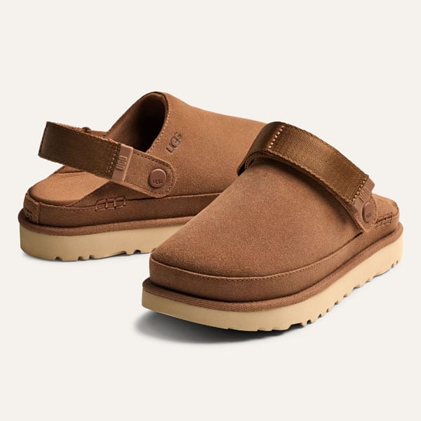 UGG-GOLDENSTAR CLOG CHESTNUT