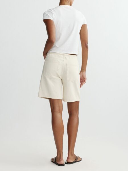 DL1961-SIENNA LOW SLUNG RELAXED SHORTS ECRU AURA