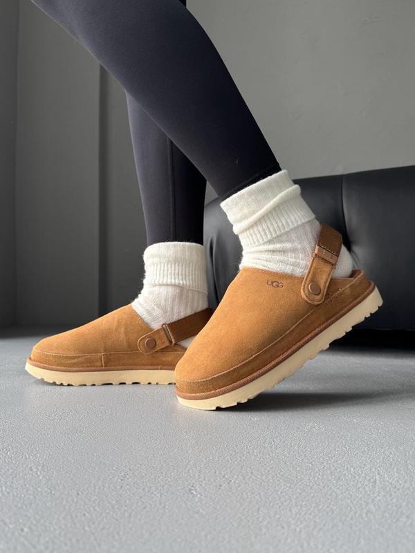 UGG-GOLDENSTAR CLOG CHESTNUT