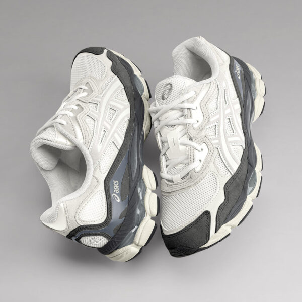 ASICS-Gel Nyc White Smoke Grey