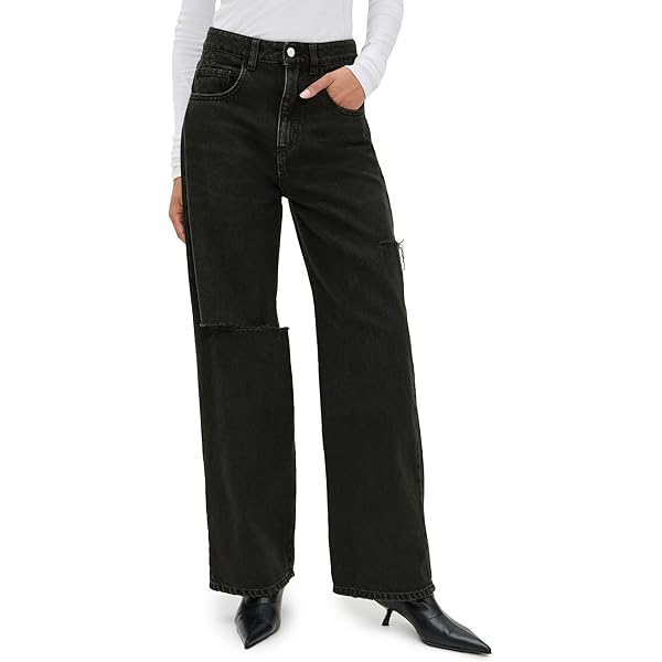 ICON DENIM-POPPY WIDE LEG JEANS