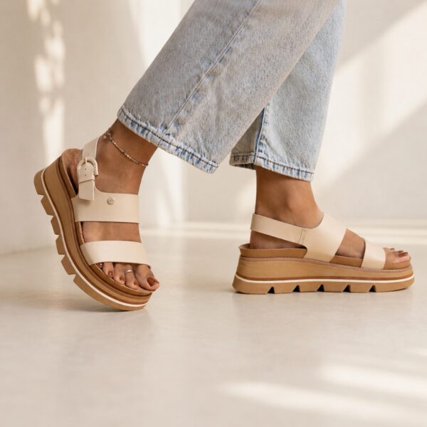 REEF-VISTA LUXE LIAH SANDAL WHITE TAN CJ7375