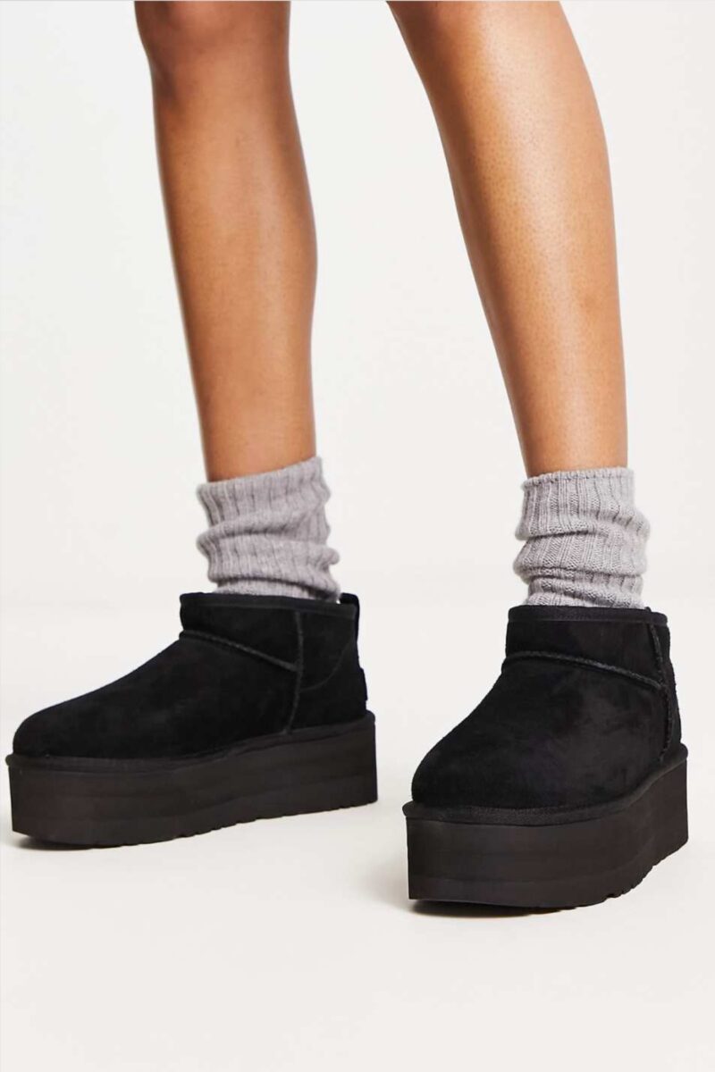 UGG-Classic Ultra Mini Platform Black 1135092 BLK