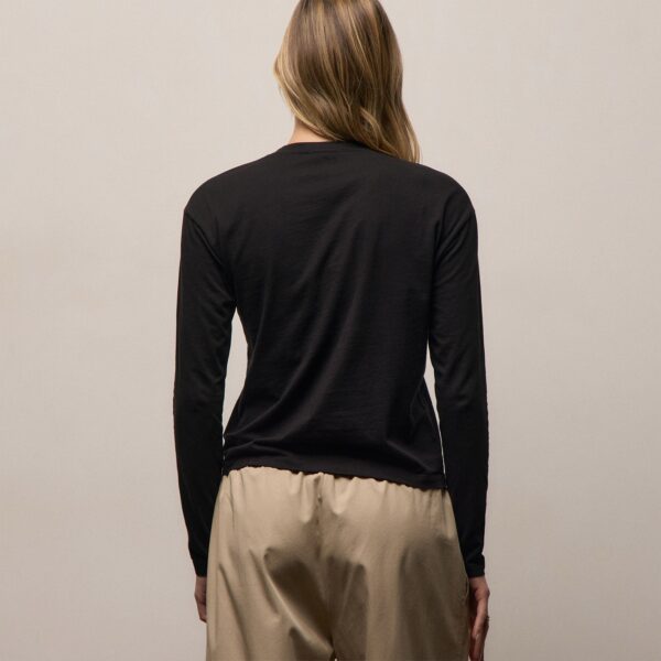 JAMES PERSE-VINTAGE BOXY TEE BLACK WLJ3113