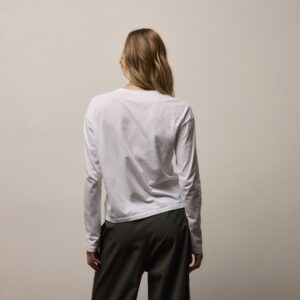 JAMES PERSE-VINTAGE BOXY TEE WHITE WLJ3113