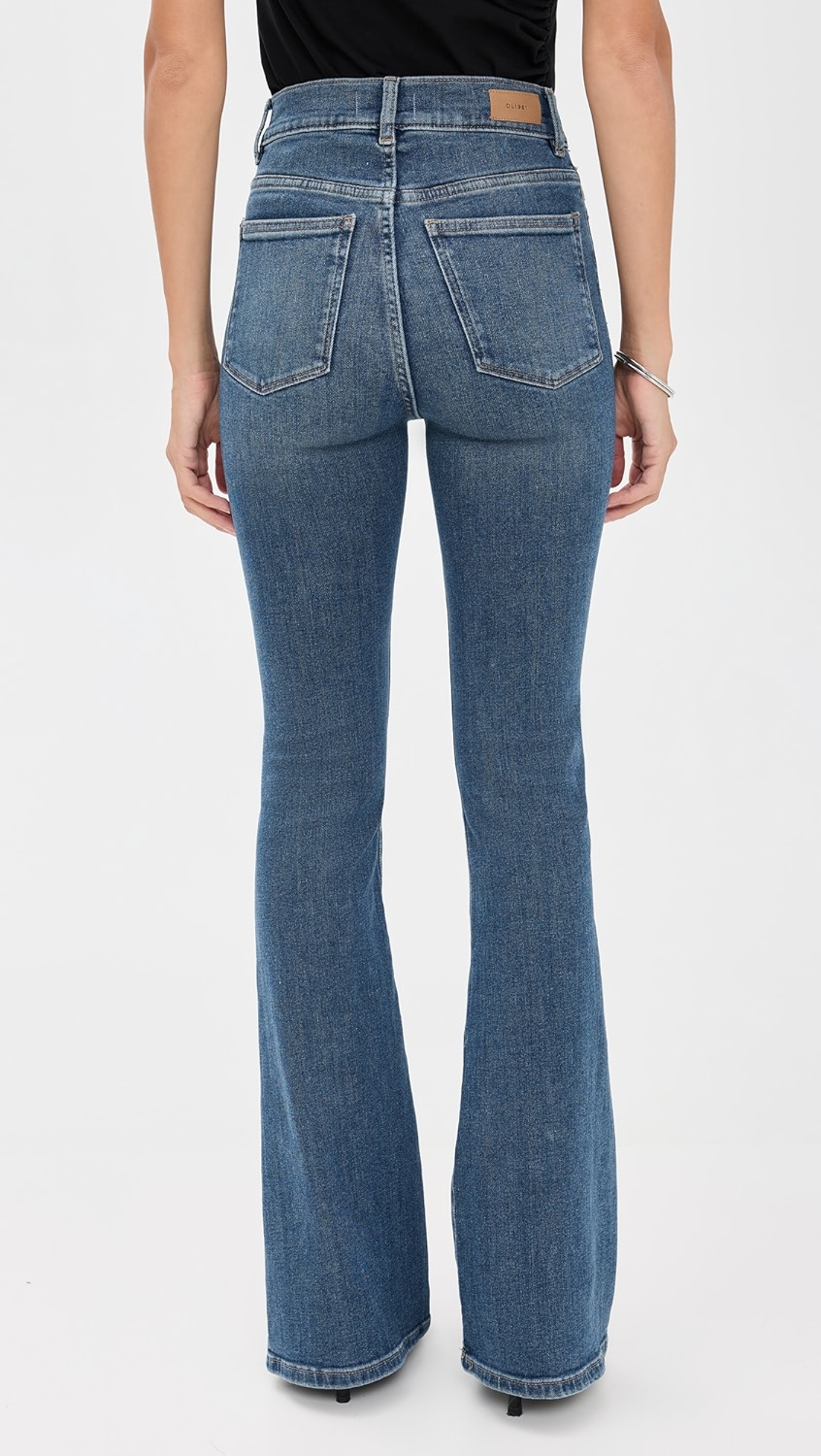 DL1961-Bridget Boot High Rise Instasculpt 33" Jeans Oceanside