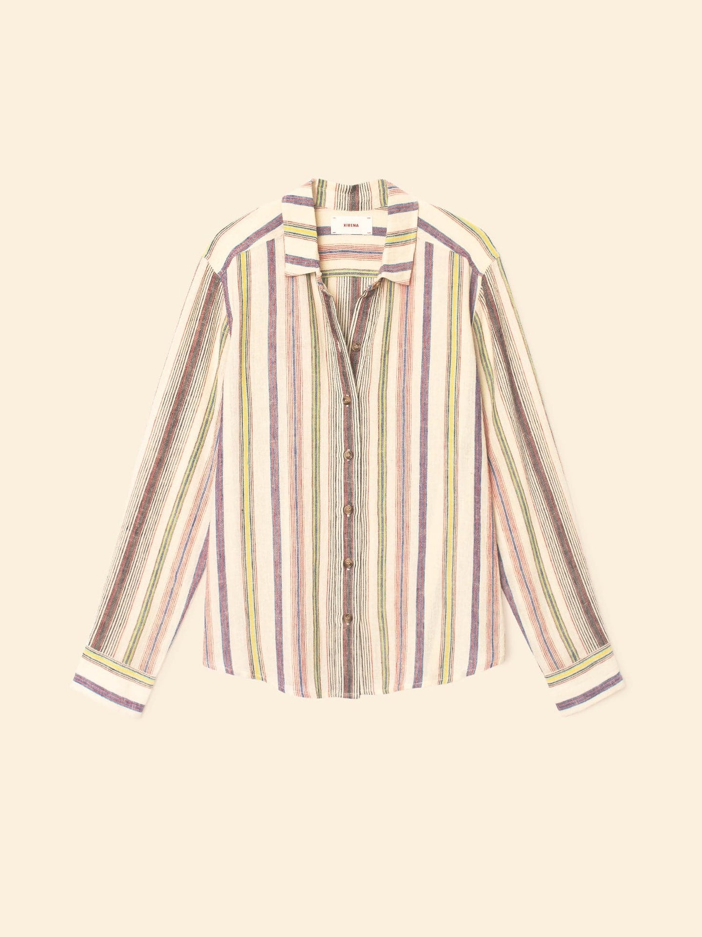 XIRENA-MARCEL STRIPE SHIRT TROPEZ