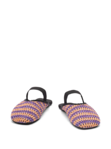 FLOWZE-FLÒ ROPES MULE PURPLE TERRACOTTA