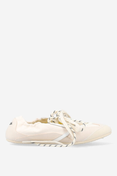 PURAAI-LIZARD LUNAR SILK SNEAKERS VANILLA PU802L-002