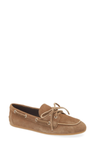 JEFFREY CAMPBELL-YACHTING DAY BOAT TAN SUEDE