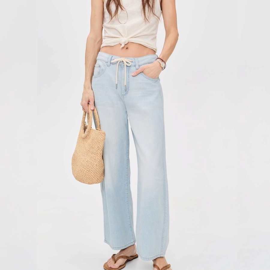DL1961-TAYLOR RELAXED JEANS POOLSIDE AURA