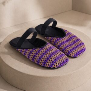 FLOWZE-FLÒ ROPES MULE PURPLE TERRACOTTA